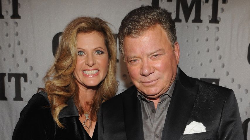 Elizabeth Martin und William Shatner im November 2011