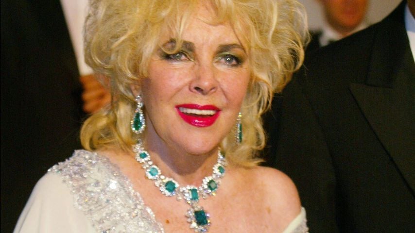 Elizabeth Taylor bei einer amfAR-Gala im Moulin de Mougins