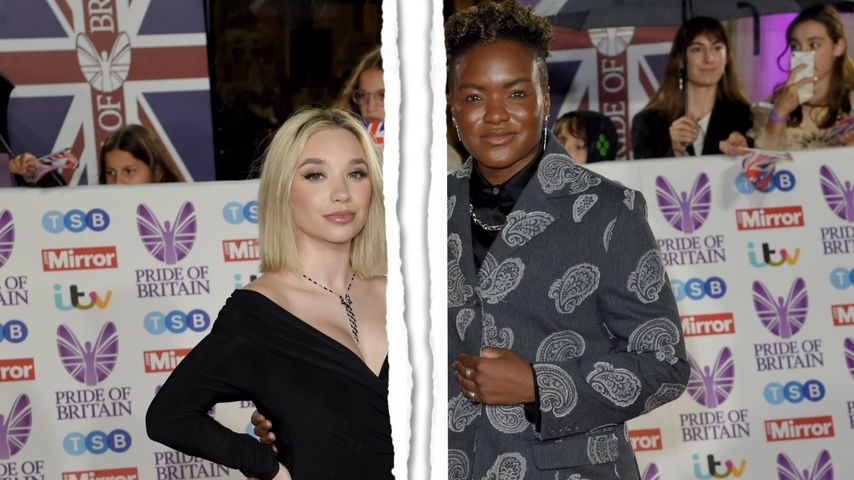 Collage: Ella Baig und Nicola Adams