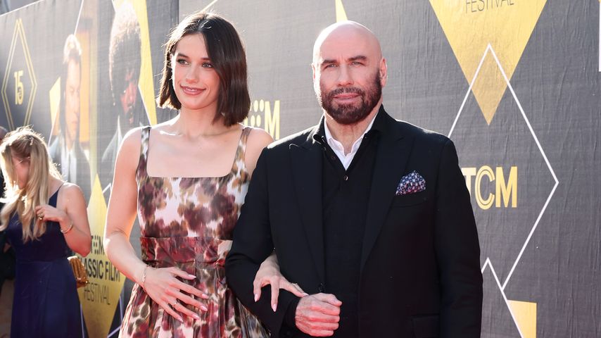 Ella Bleu und ihr Papa John Travolta