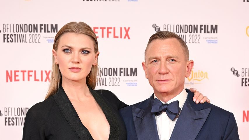 Ella Loudon und Daniel Craig bei der Premiere von "Glass Onion: A Knives Out Mystery" beim BFI London Film Festival 2022