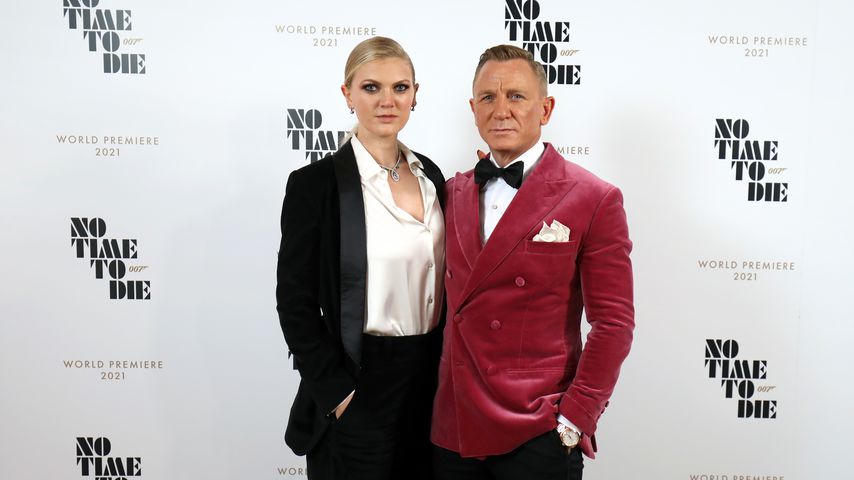 Selten! Daniel Craig mit seiner Tochter bei Bond-Premiere