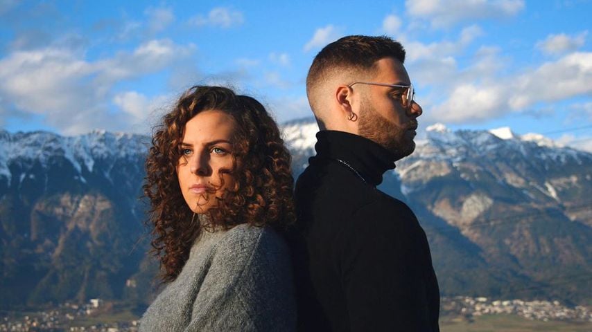 Ella Sailer und Santo Rotolo im Dezember 2019