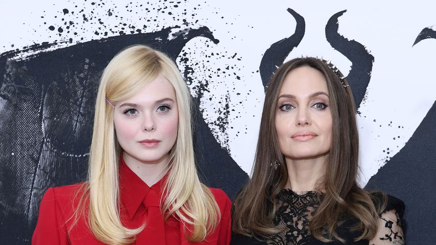 Gardine vor der Brust: Elle Fanning im Wirrwarr-Look