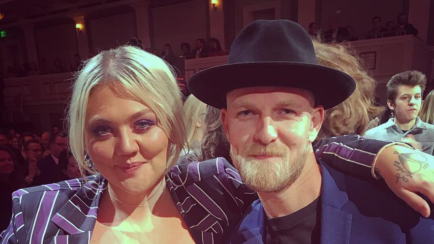 Elle King mit ihrem Verlobten, Oktober 2018