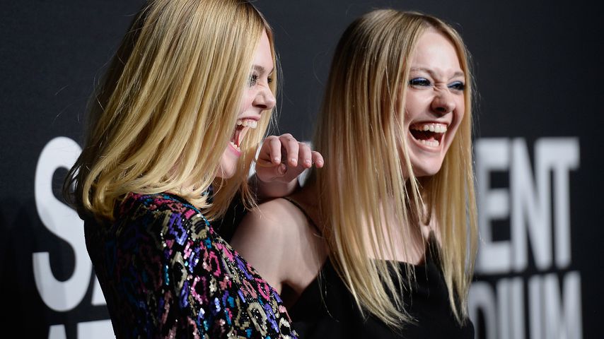 Elle und Dakota Fanning bei Saint Laurent Show in Hollywood