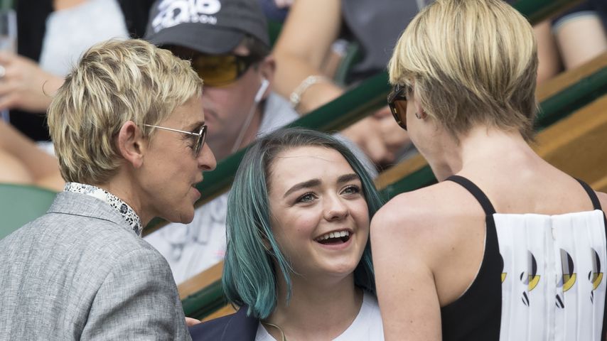 Seltenes Liebes-Pic: Ellen DeGeneres kuschelt mit Portia