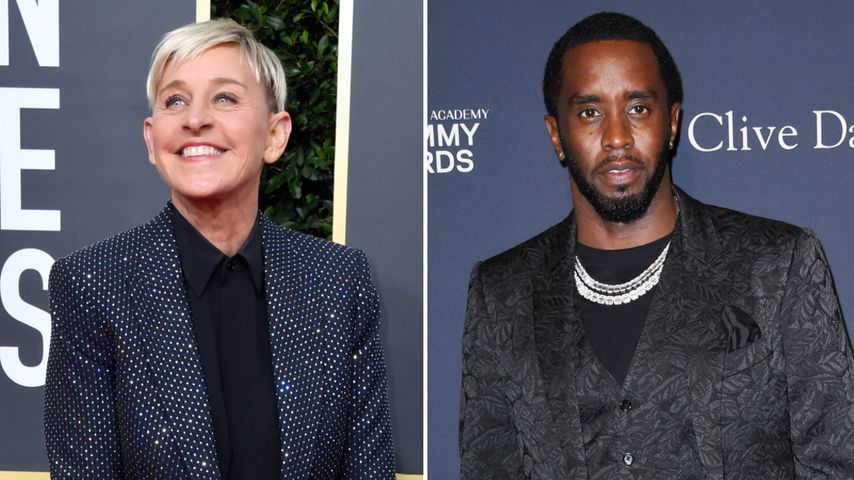 Collage: Ellen DeGeneres, P. Diddy