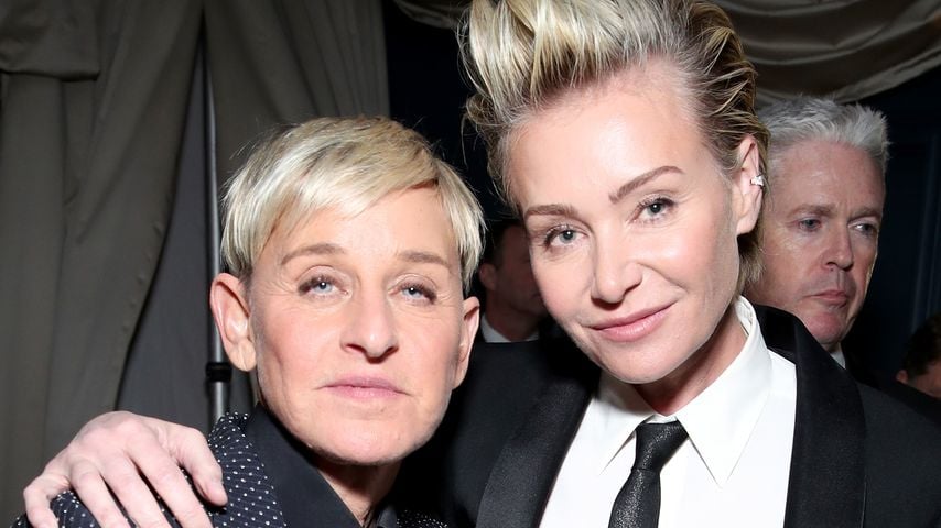 Ellen DeGeneres und Portia de Rossi im Januar 2020