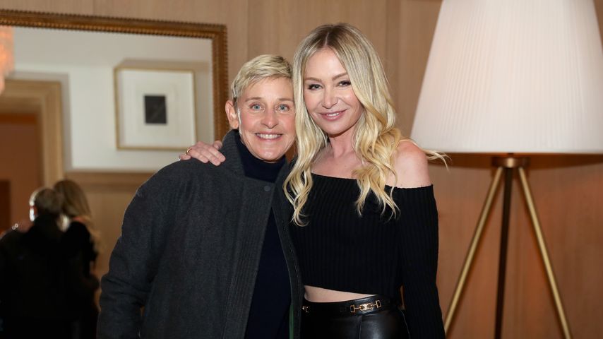 Komikerin Ellen DeGeneres und Schauspielerin Portia de Rossi