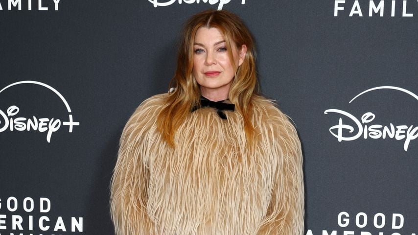 Ellen Pompeo strahlt bei Premiere ihrer neuen Serie in Beige