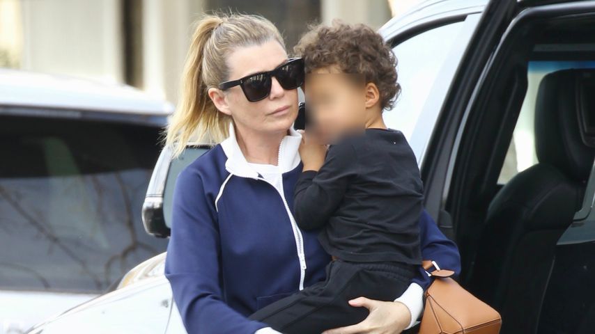 Ellen Pompeo mit Sohn Eli Christopher in Studio City