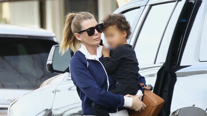 Ellen Pompeo mit Sohn Eli Christopher in Kalifornien