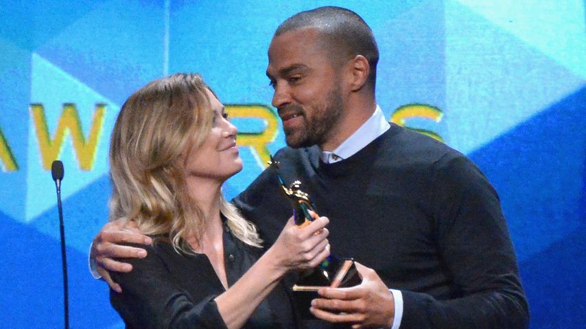 Ellen Pompeo und Jesse Williams, September 2017
