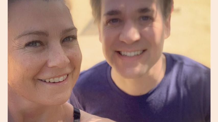 Ellen Pompeo und T.R.Knight im März 2020