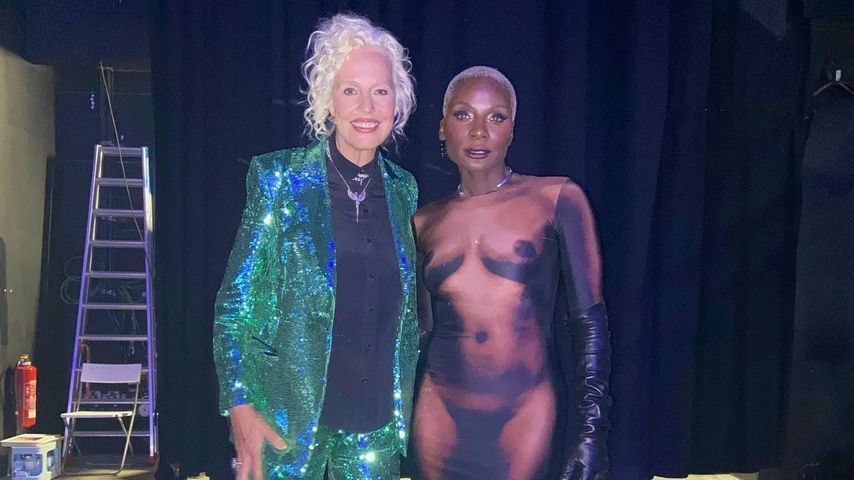 Ellen von Unwerth und Nikeata Thompson beim GNTM-Finale 2022