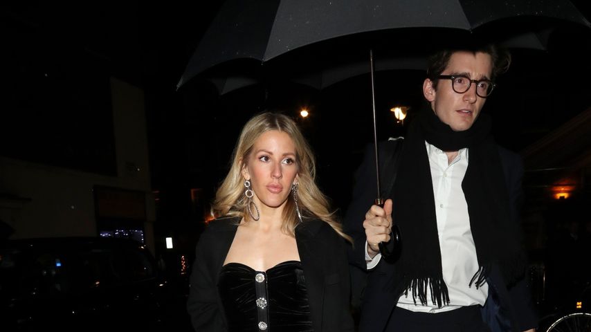 Ellie Goulding und Caspar Jopling auf dem Weg ins Chiltern-Firehouse-Hotel