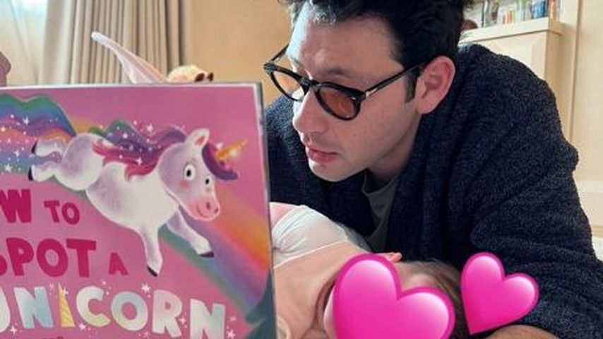 Elliot Grainge mit seiner Tochter Eloise