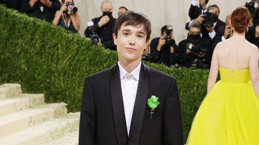Elliot Page bei der Met Gala 2021