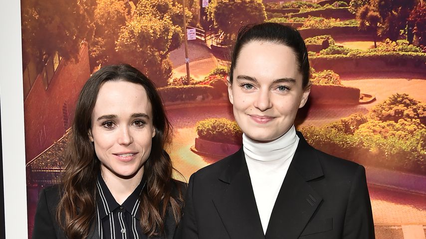 Elliot Page und Emma Portner im Juni 2019 in New York