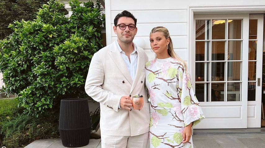 Elliott Grainge und Sofia Richie auf ihrer Verlobungsfeier