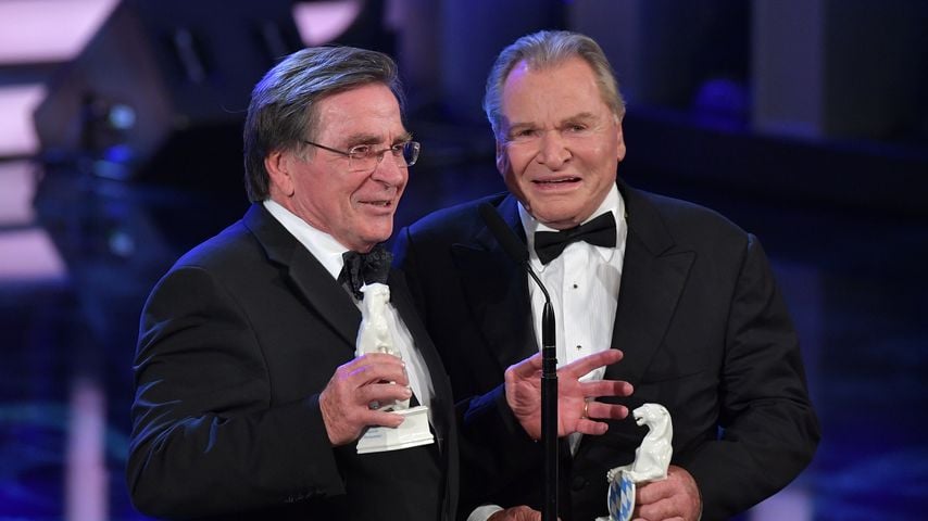 Elmar Wepper mit seinem Bruder Fritz Wepper