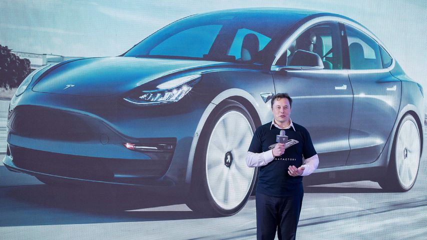 Elon Musk in Shanghai