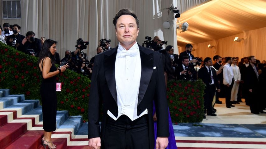 Elon Musk bei der Met Gala 2022