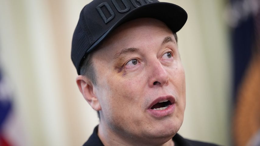 Autsch: Elon Musks kleiner Sohn verpasste ihm blaues Auge