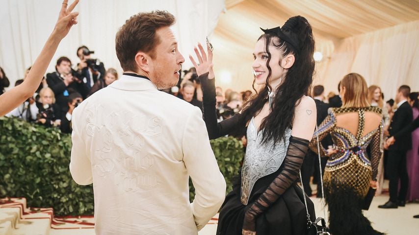 Elon Musk und Grimes im Mai 2018