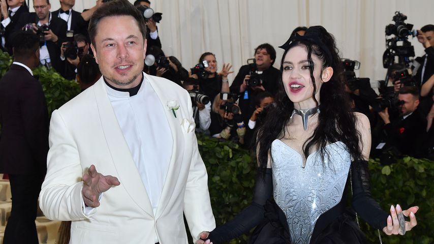 Elon Musk und Grimes, 2018