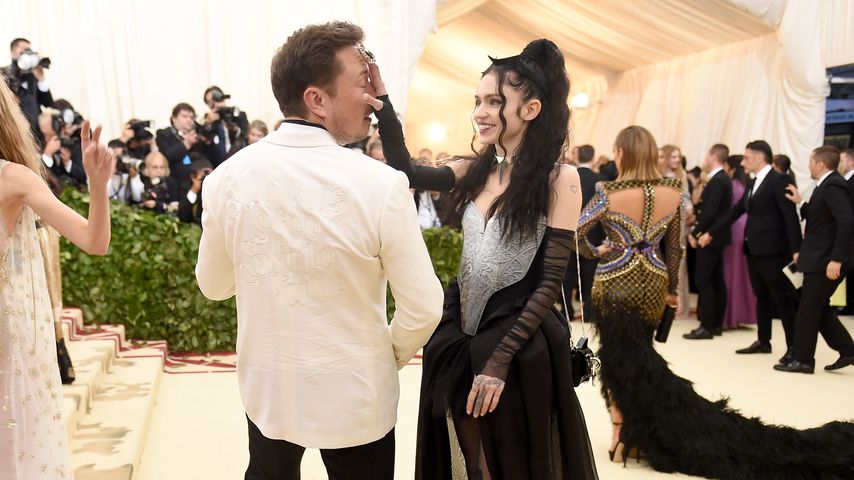 Elon Musk und Grimes bei der Met Gala 2018