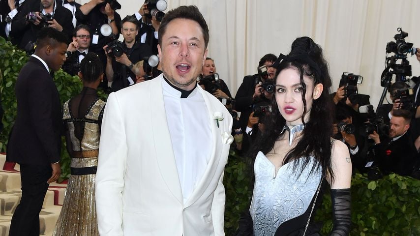 Elon Musk und Grimes im Mai 2018