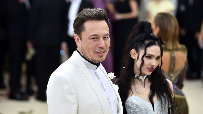 Elon Musk und Grimes bei der MET-Gala 2018