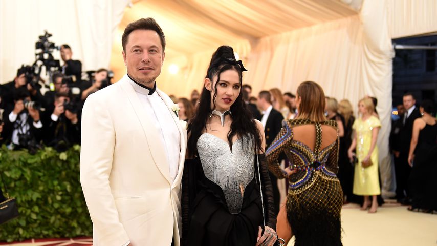Elon Musk und Grimes bei der MET-Gala 2018