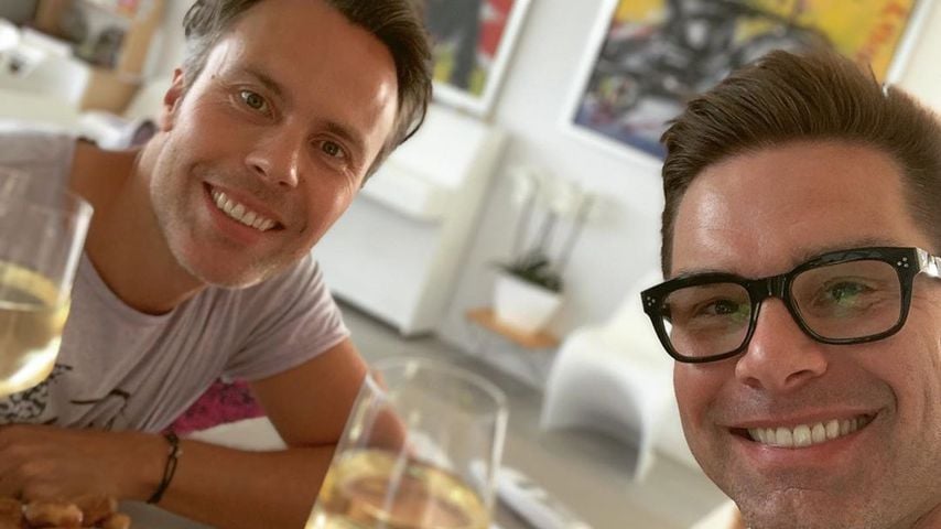 Eloy de Jong mit seinem Partner Ibo