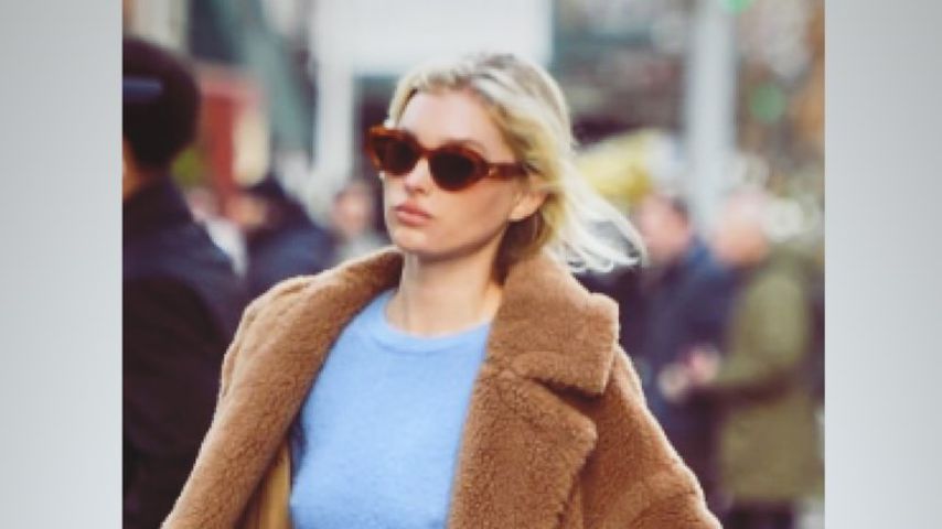 Trend-Teil Teddy-Mantel? Bei den Stars wird es kuschelig