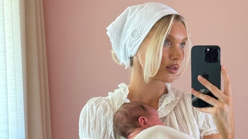 Magisch: Elsa Hosk erlebt eine ganz besondere Hausgeburt