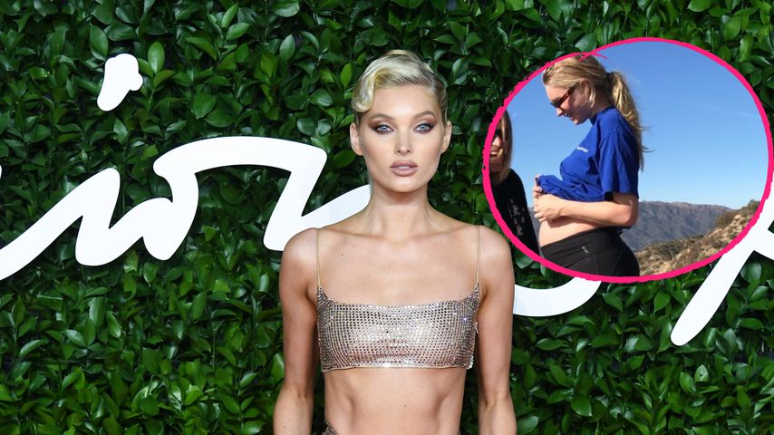 Im neunten Monat: Elsa Hosk erklimmt jetzt noch einen Berg