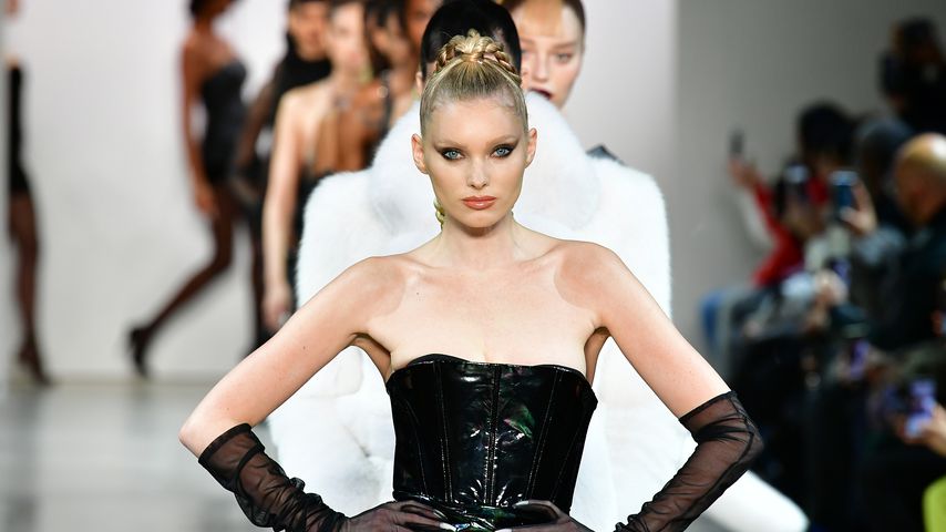 Elsa Hosk bei der New York Fashion Week im Februar 2020
