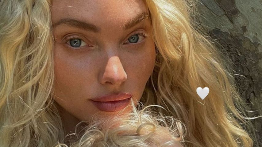 Elsa Hosk mit ihrer Tochter Tuulikki
