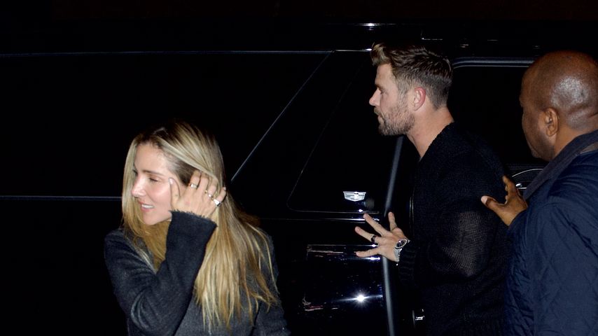 Elsa Pataky mit Chris Hemsworth in Brooklyn