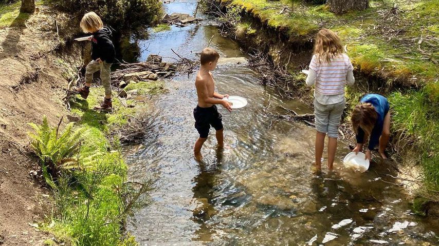 Elsa Pataky mit ihren Kindern im November 2020