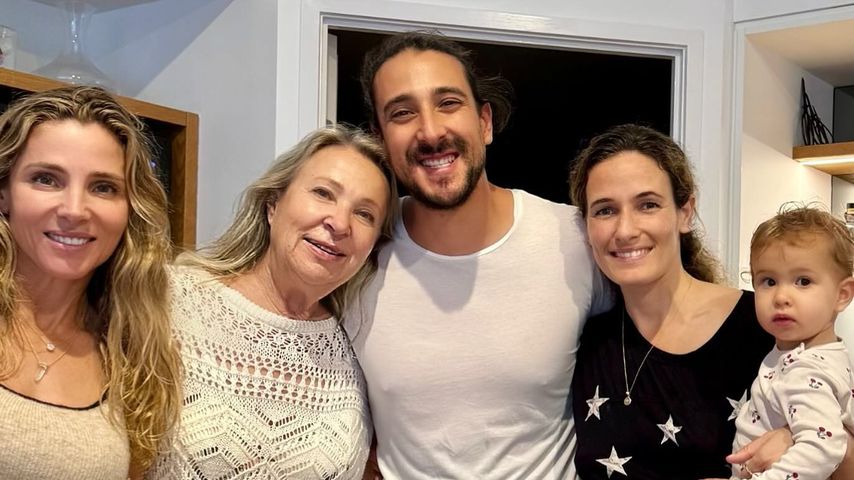 Elsa Pataky mit ihrer Mutter, Cristiano Prieto und dessen Frau und Tochter, Mai 2024