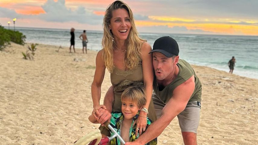 Elsa Pataky und Chris Hemsworth im Dezember 2023 auf Fidschi
