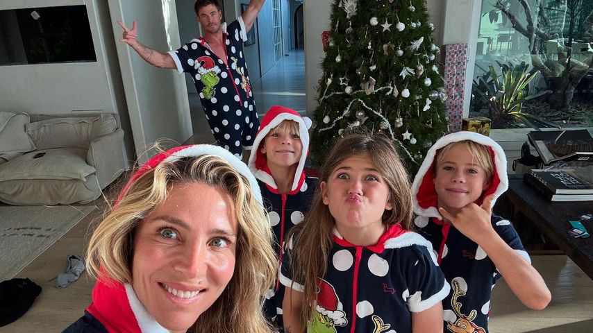 Elsa Pataky, Chris Hemsworth und ihre drei Kinder, Weihnachten 2024