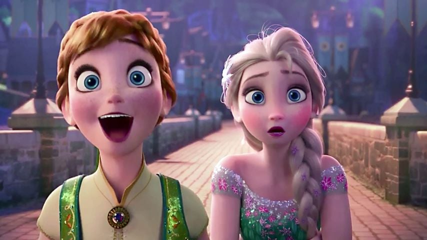 Elsa und Anna in Disneys "Die Eiskönigin"