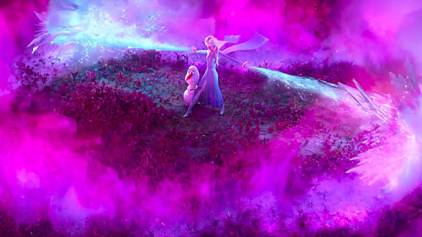 Elsa und Olaf aus "Die Eiskönigin 2"