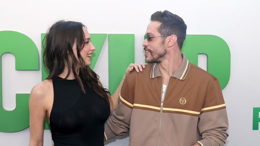 Elsie Hewitt und Pete Davidson bei der Premiere von "The Pickup", Juli 2025