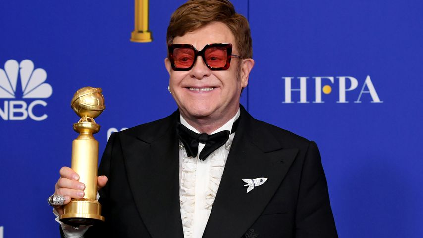Elton John bei den Golden Globe Awards, 2020